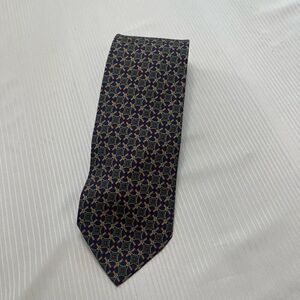 Brooks Brothers Silk Horsebit Geometric Tie Necktie